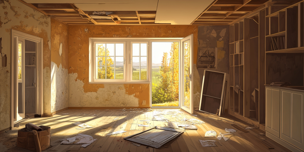 selling distressed home