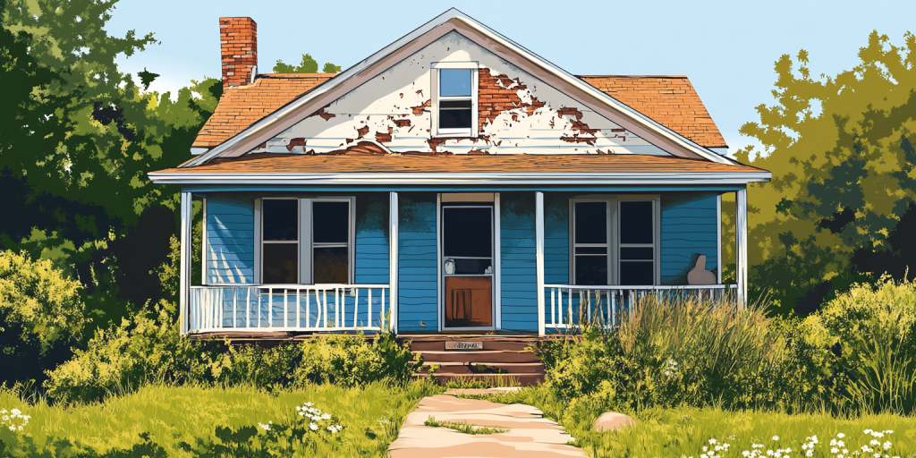 distressed home that needed to be sold