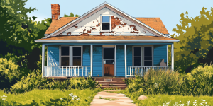 distressed home that needed to be sold