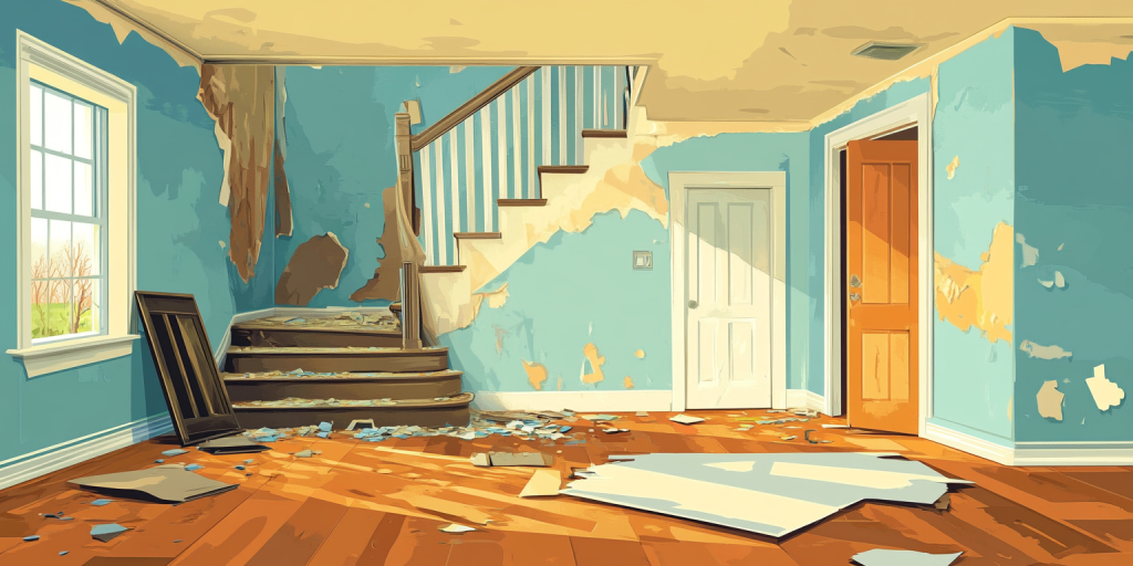 how can you sell damaged home fast